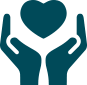 Hands Heart Icon