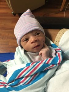 Shedran Jr., born July 2016