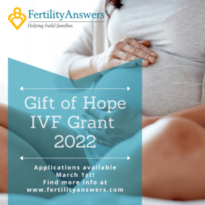 Gift of Hope IVF Grant 2022