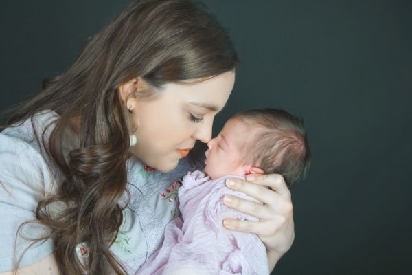 Lauren Lejeune and baby Sophie
