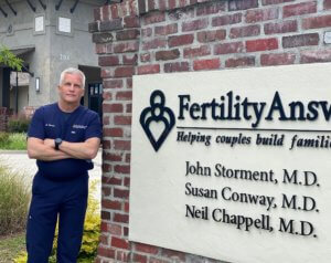 Dr. John Storment founder and medical director of Fertility Answers