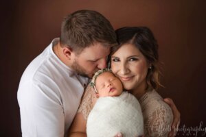 Drew and Stephanie with baby Ruby